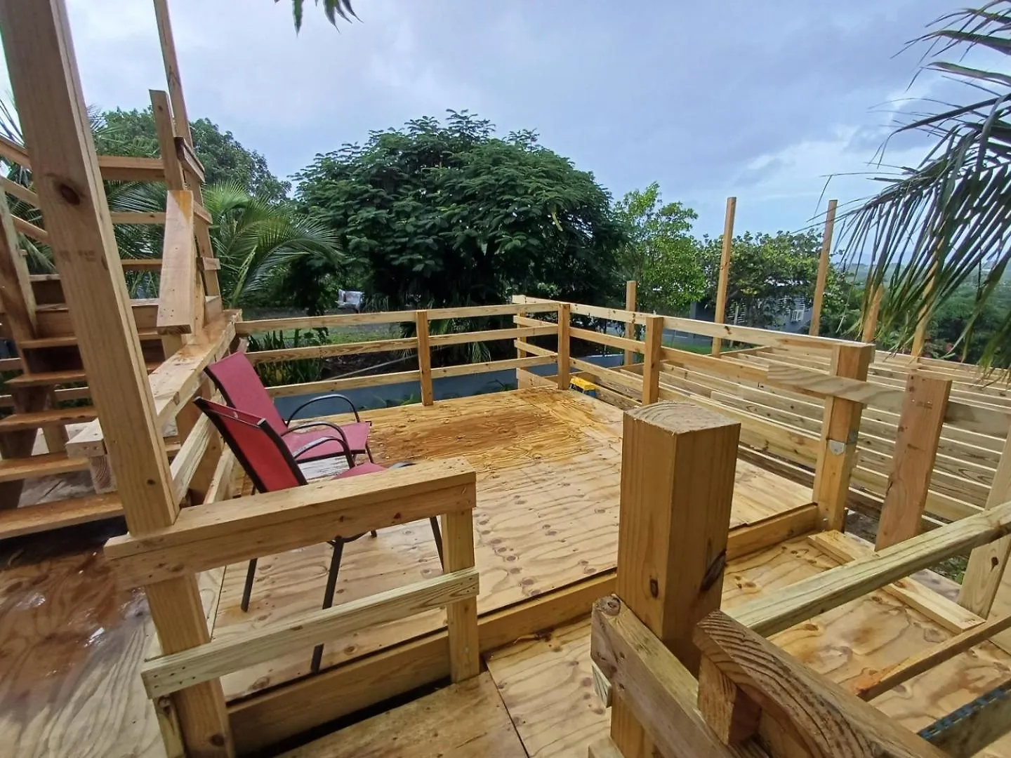 Rooster Run Glamping Camping Has Rooftop And Off The Ground Glamping Experience For 1 To 16 In A Single Tent And Views Of The Rain Forrest And To Culebra Across The Atlantic Ocean W Tents, Linens, Deluxe Air Beds, Warm Shower And More At A Great Pric Vieques 0*,