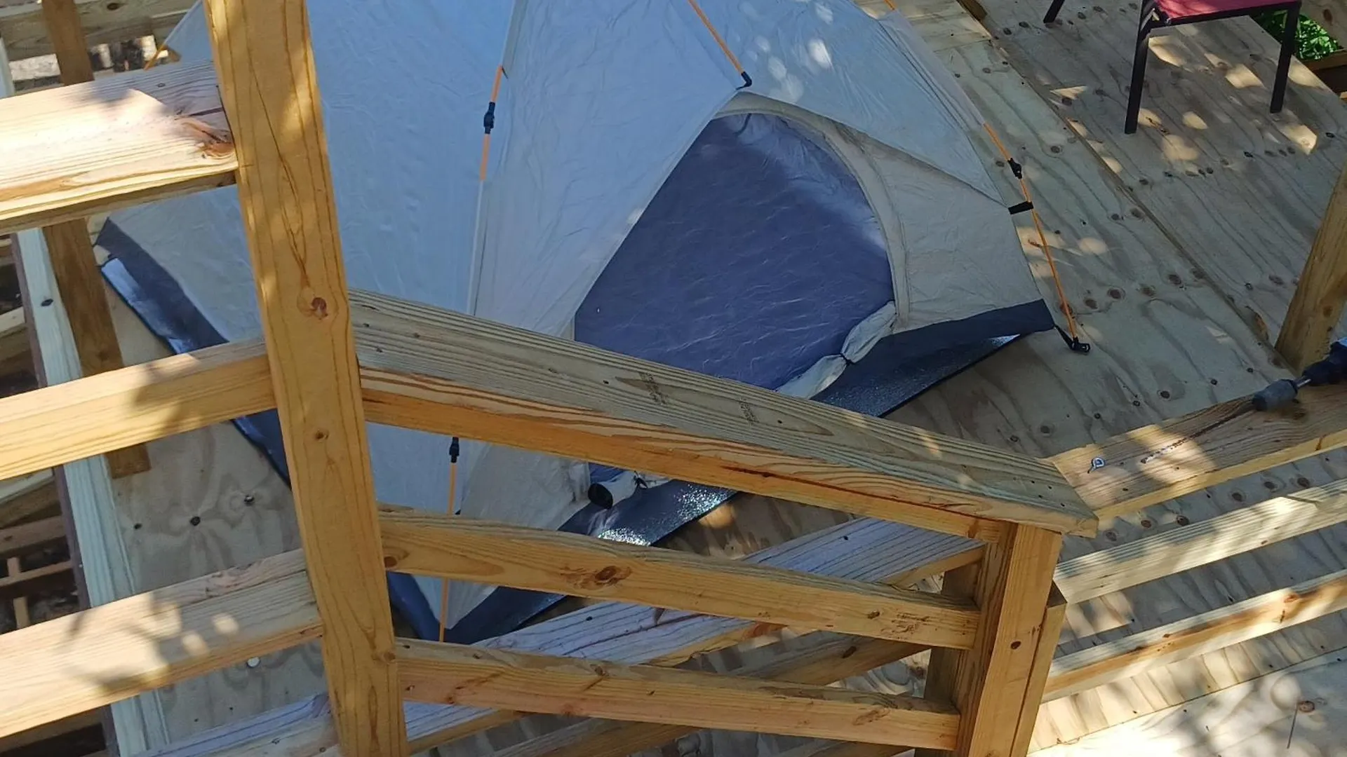 Rooster Run Glamping Camping Has Rooftop And Off The Ground Glamping Experience For 1 To 16 In A Single Tent And Views Of The Rain Forrest And To Culebra Across The Atlantic Ocean W Tents, Linens, Deluxe Air Beds, Warm Shower And More At A Great Pric Vieques 0*,  Puerto Rico